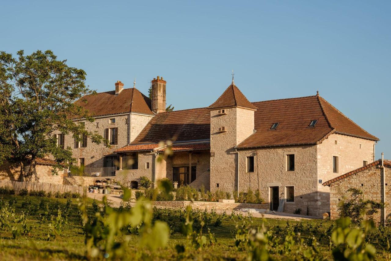 Clos Des Dames De Lancharre - La Maison Des Vignes Chapaize Extérieur photo